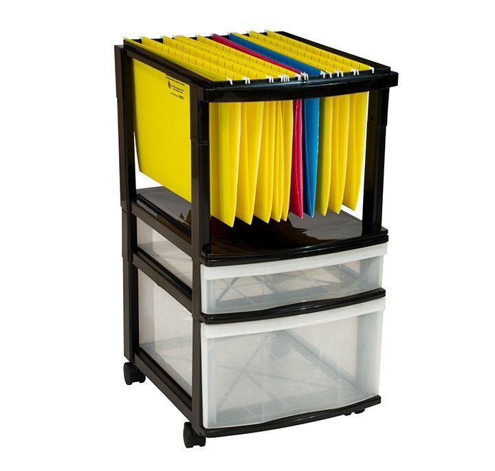 Hanging File Storage With Drawers