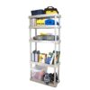 Adjustable 5 Shelf Heavy Taupe